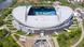 Vista aérea del Red Bull Arena en Leipzig. Vista aérea del Red Bull Arena en Leipzig.