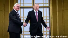 الرئيس الألماني يختتم زيارته لتركيا بلقاء أردوغان 