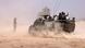 Israelische Militärfahrzeuge an der Grenze zum Gazastreifen Israelische Militärfahrzeuge an der Grenze zum Gazastreifen