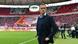 Leipzigs Trainer Ralf Rangnick vor Fankurve des FC Bayern beim DFB-Pokalfinale 2019 Leipzigs Trainer Ralf Rangnick vor Fankurve des FC Bayern beim DFB-Pokalfinale 2019