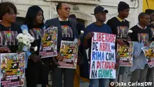 Guineenses protestam em Lisboa