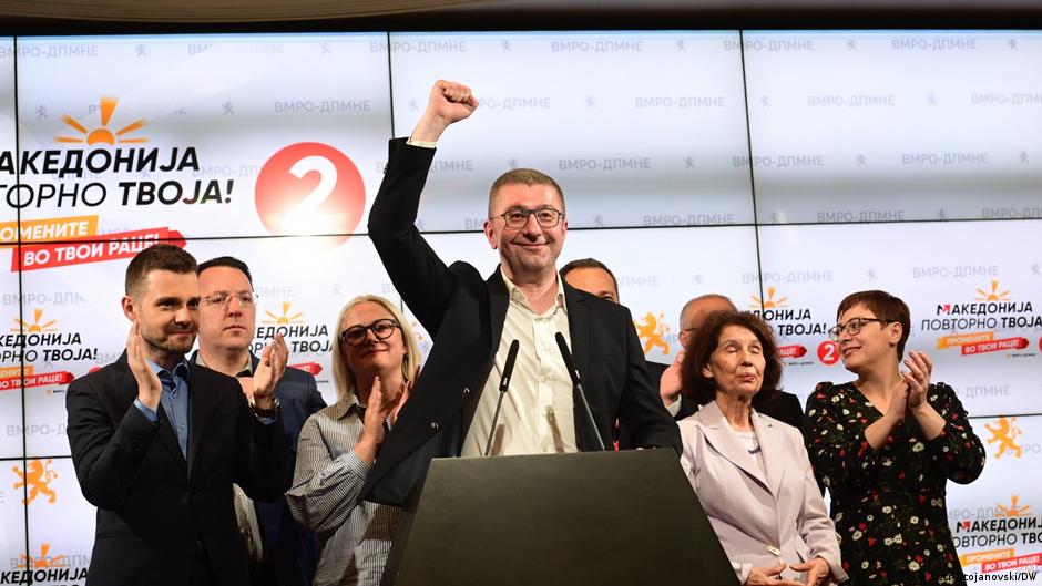 Hristijan Mickoski i njegova VMRO-DPMNE su favoriti na izborima 8. maja