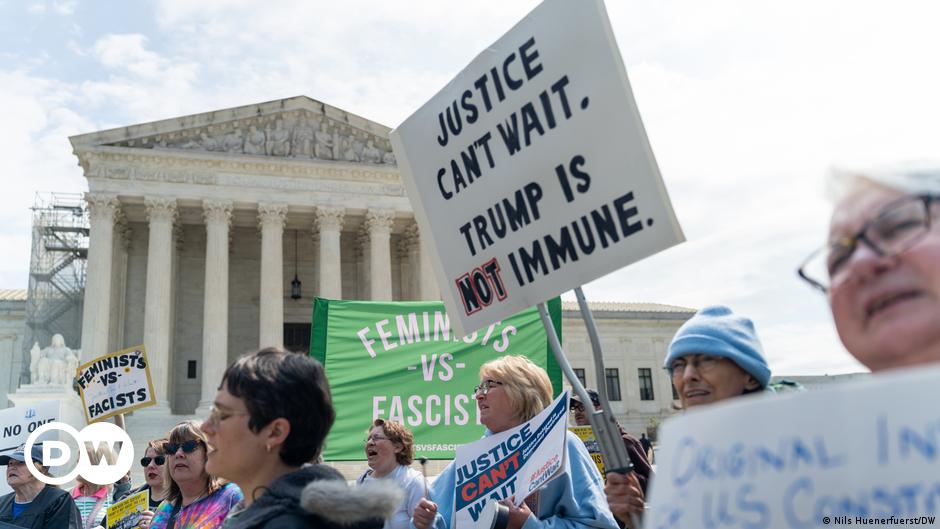 US Supreme Court doubts Trump's immunity – DW – 04/26/2024