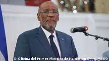02/03/2024 *** El primer ministro en funciones de Haiti, Ariel Henry OFICINA DEL PRIMER MINISTRO DE HAITÃ 08/2/2024, Espana Aton_877335 *** Acting Prime Minister of Haiti, Ariel Henry OFFICE OF THE PRIME MINISTER OF HAITI 08 2 2024, Spain Aton 877335 PUBLICATIONxINxGERxSUIxAUTxONLY Copyright: OFICINAxDELxPRIMERxMINISTROxDExHAITÃ