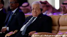 28.04.2024
Palestinian President Mahmoud Abbas attends the World Economic Forum (WEF) in Riyadh, Saudi Arabia, April 28, 2024. REUTERS/Hamad I Mohammed

