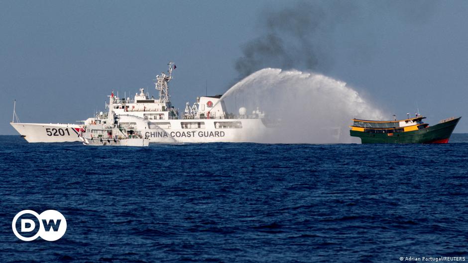 Philippines accuses China Coast Guard of damaging its ship
