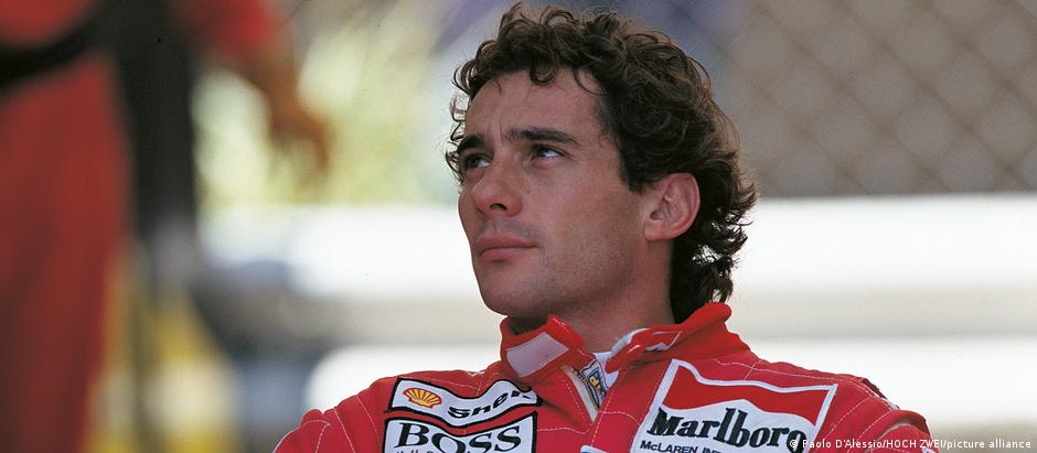 Ayrton Senna morreu em acidente no GP de San Marino, na Itália, em 1º de maio de 1994