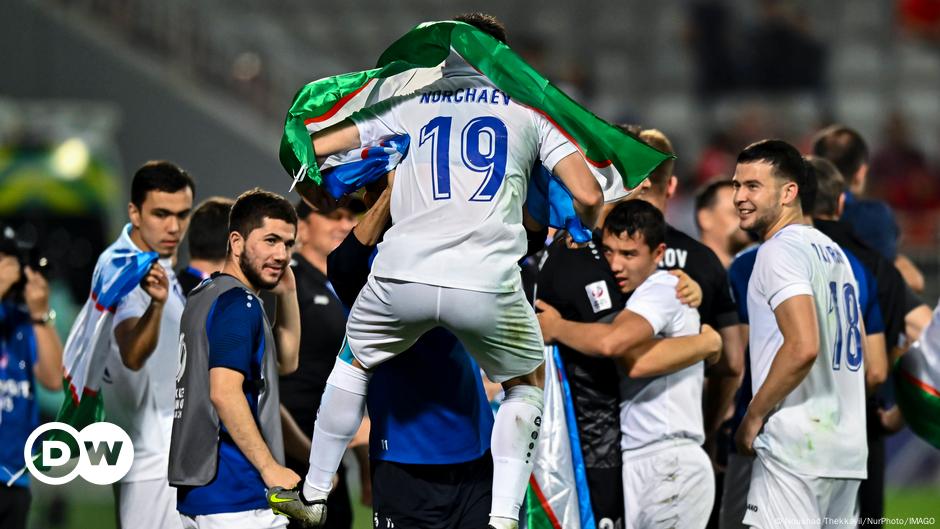 Uzbekistan's footballers make Olympic history