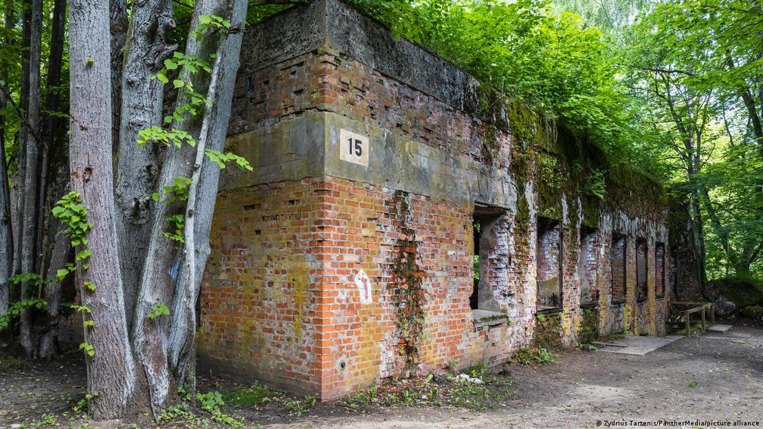 Остатки бункера, принадлежавший Герману Герингу