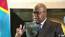 Félix Tshisekedi, Präsident DR Kongo, im DW-Interview Sendedatum 29.04.2024
