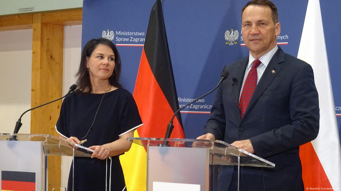 Annalena Baerbock und Radoslaw Sikorski (01.05.2024)