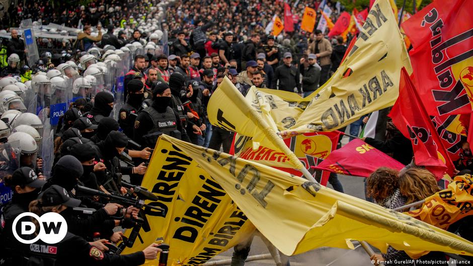 A whole bunch detained at Might Day rallies in Istanbul – DW – 05/01/2024