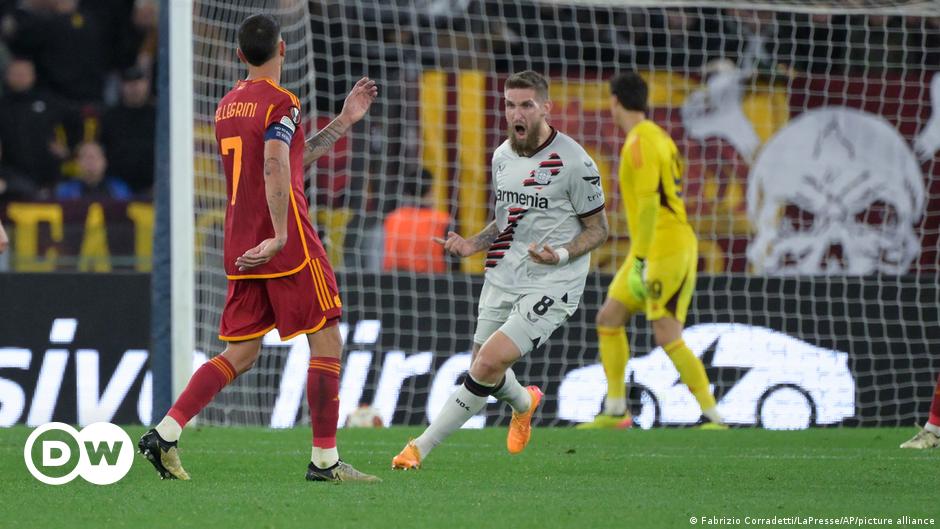 Bayer Leverkusen venció 2-0 a la Roma en Italia – DW – 02/05/2024