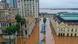 Flooded streets amid stately architecture in Porto Alegre, Brazil Flooded streets amid stately architecture in Porto Alegre, Brazil