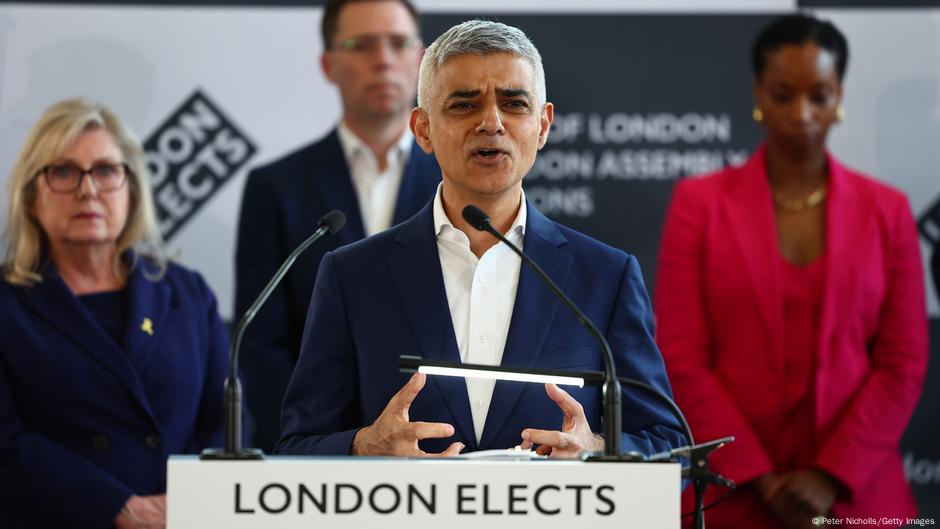 Kubu Konservatif Kehilangan Popularitas Saat Sadiq Khan Menang Lagi di London – DW – 04/05/2024