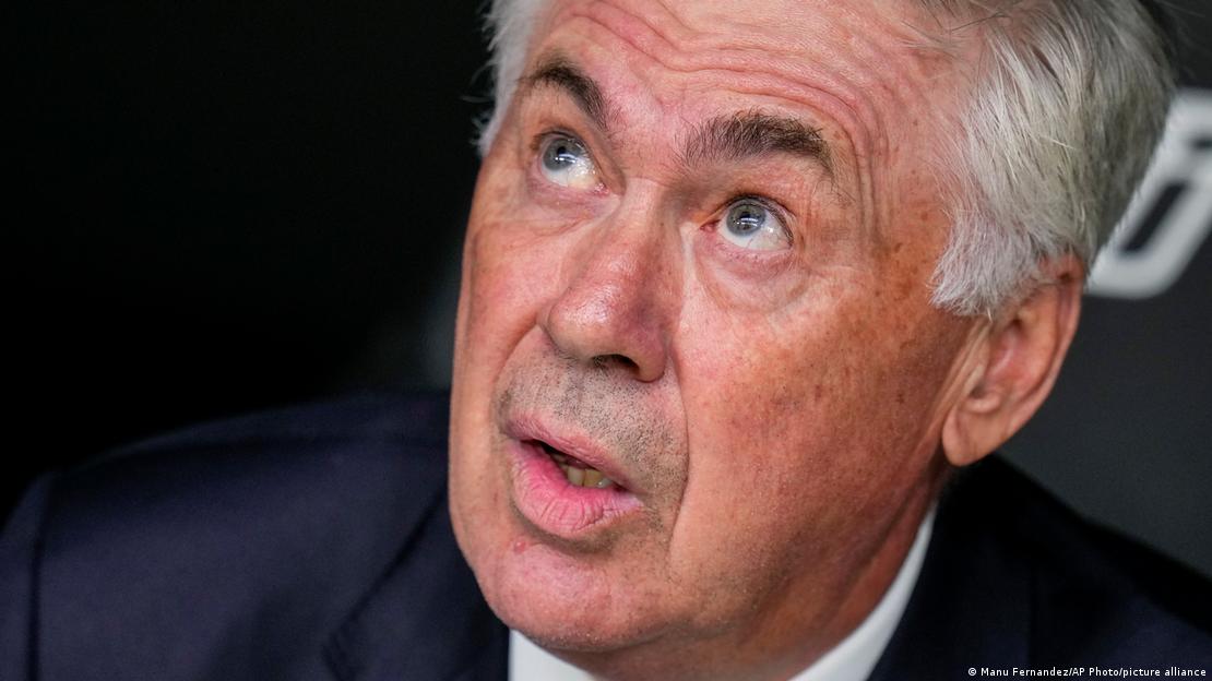 Técnico da seleção brasileira Carlo Ancelotti