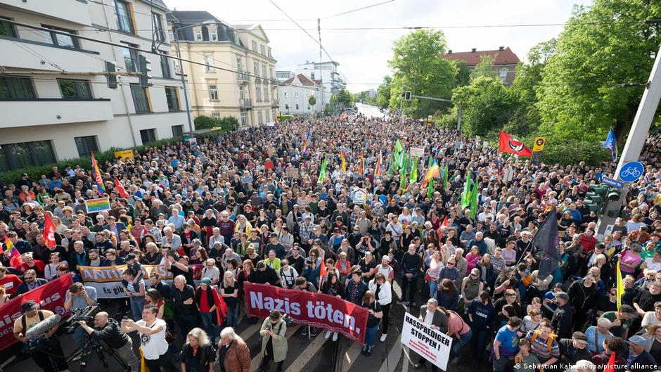 Protesti u Drezdenu, 5.05.2024.