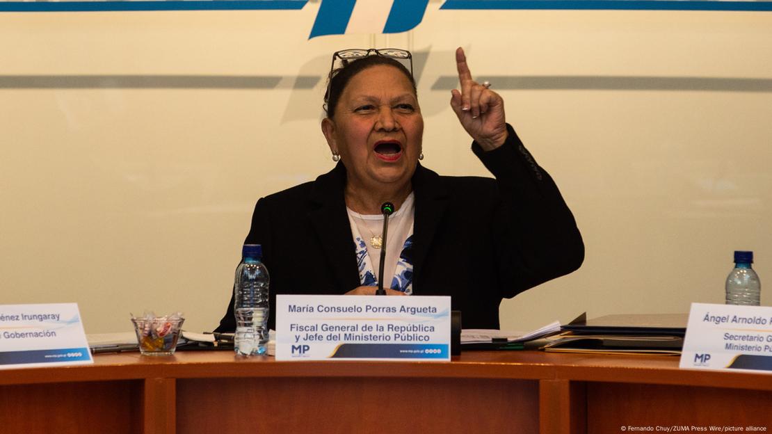 La controvertida fiscal general de Guatemala, Consuelo Porras. La controvertida fiscal general de Guatemala, Consuelo Porras.