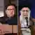 Kim Jong Un, Führer Nordkoreas (links) und  Ali Chamenei, religiöses und politisches Oberhaupt des Iran 