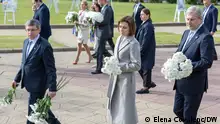 La Chișinău, pro-europenii sărbătoresc pacea, pro-rușii - victoria