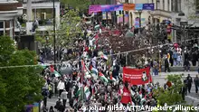 Thousands protest Israel's Eurovision participation 