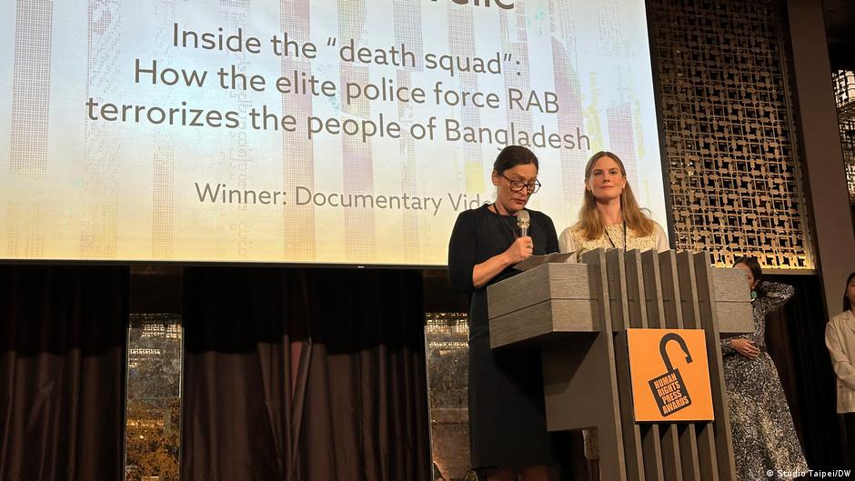 DW film receives prize at Human Rights Press Awards