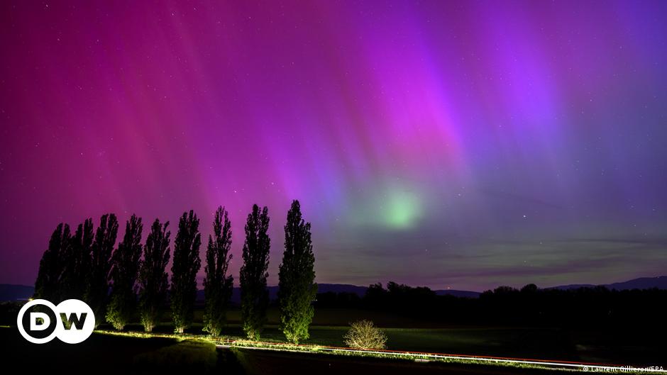 A “severe” solar storm creates a stunning aurora – DW – 05/11/2024