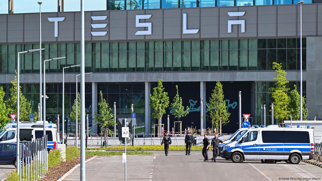 Grünheide'deki Tesla fabrikası