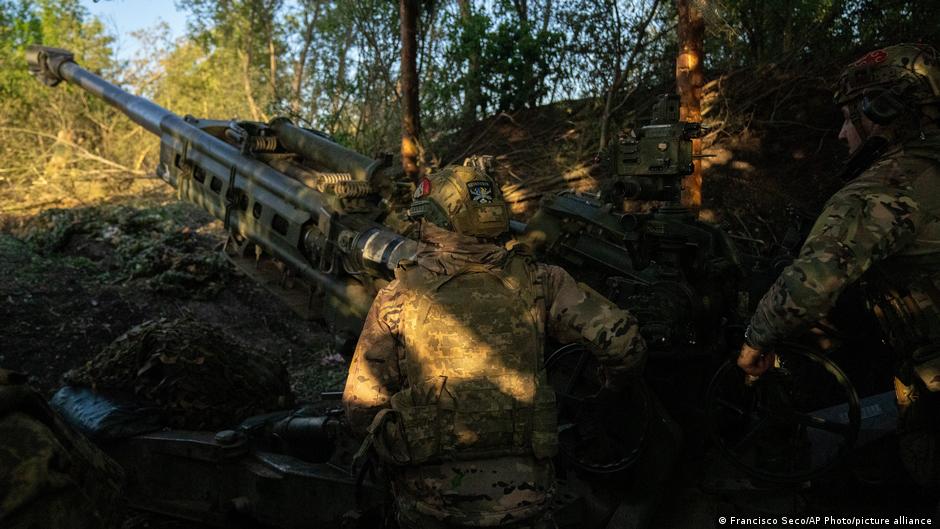 Ukrajnski vojnci na frontu