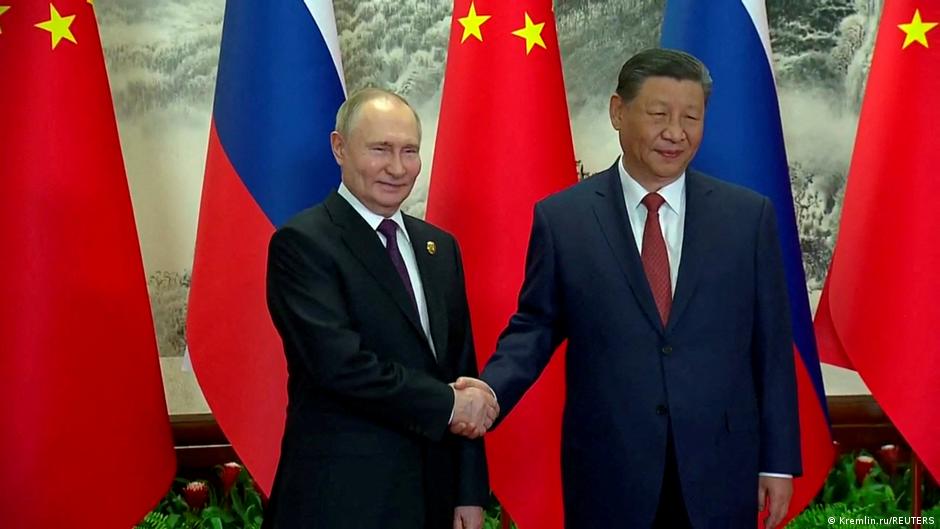 Vladimir Putin i Si Đinping u Pekingu 16. maja 2024.