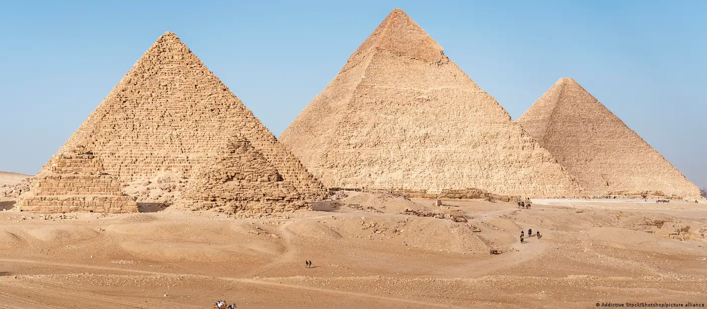 Hallazgo explicaría cómo se construyeron las pirámides – DW – 17/05/2024, image size:1408x616