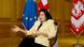 Georgian President Salome Zourabichvili in an interview with the Associated Press on May 16, 2024 Georgian President Salome Zourabichvili in an interview with the Associated Press on May 16, 2024