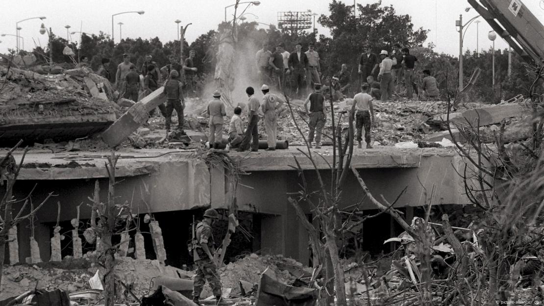 UN Peacekeepers in Lebanon in 1983 