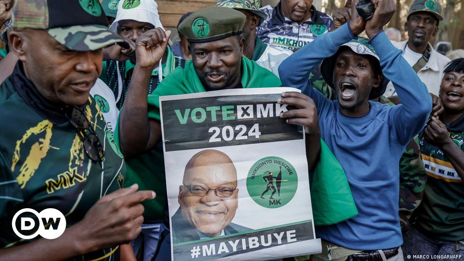 المحكمة العليا تمنع الرئيس السابق زوما من الترشح للانتخابات – DW – 20/05/2024
