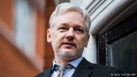 Julian Assange em foto de 2016