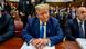 Donald Trump at a New York courtroom Donald Trump at a New York courtroom