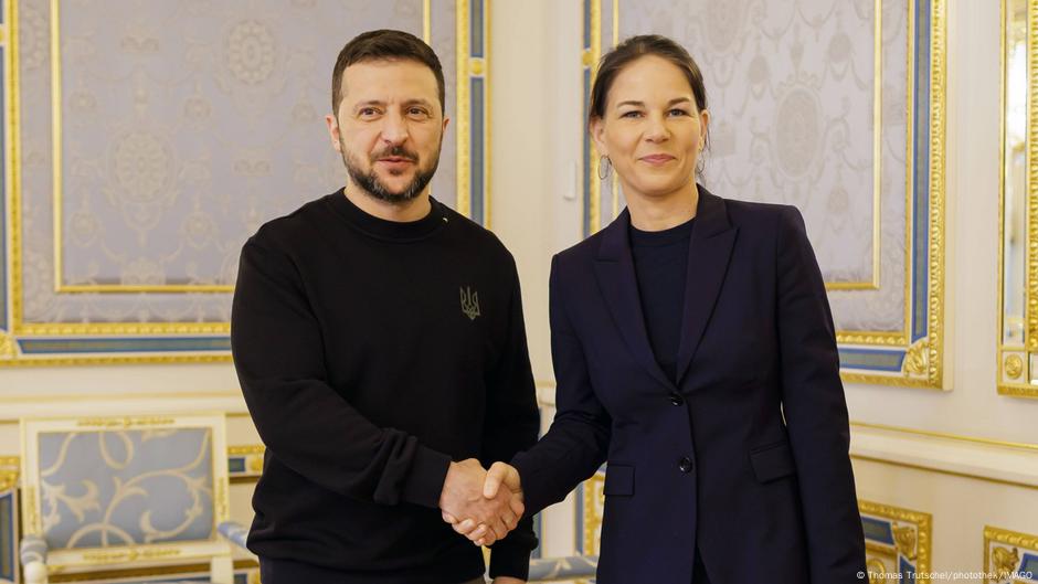 Volodimir Zelenski i Analena Berbok u kijevu, 21.05.2024.