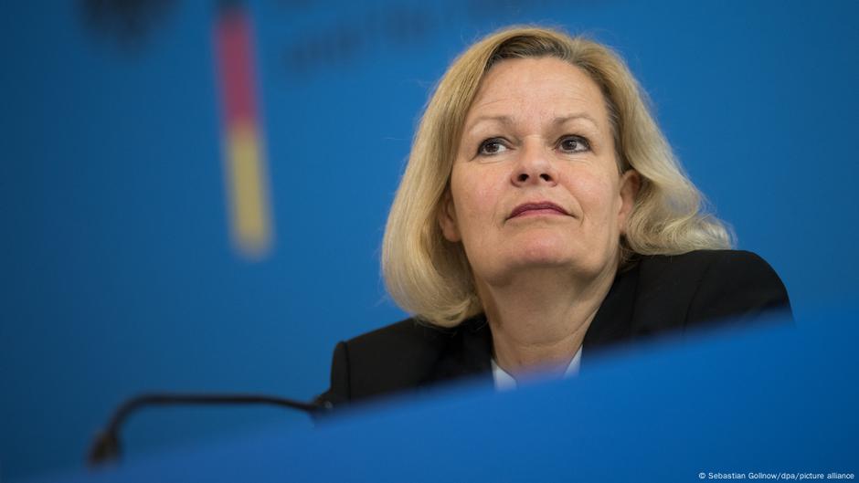 Nensi Fezer (SPD), savezna nemačka ministarka unutrašnjih poslova