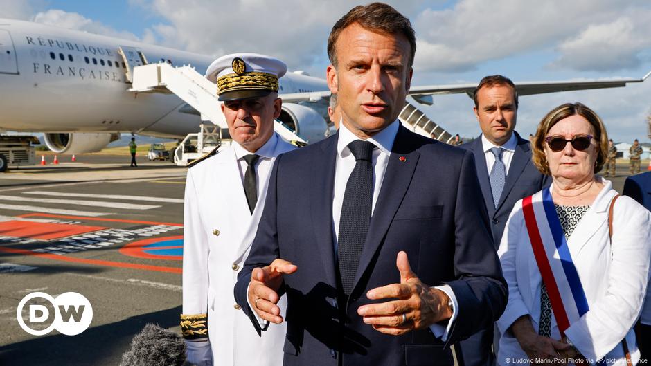 France’s Macron arrives in riot-hit New Caledonia – DW – 05/23/2024