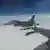 台湾国防部发布，台湾军方23日出动F-16战斗机执行空中战斗巡逻任务。