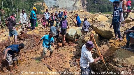 Erdrutsch auf Papua-Neuguinea reißt hunderte Menschen in den Tod