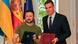 Volodymyr Zelenskyy with Pedro Sanchez Volodymyr Zelenskyy with Pedro Sanchez