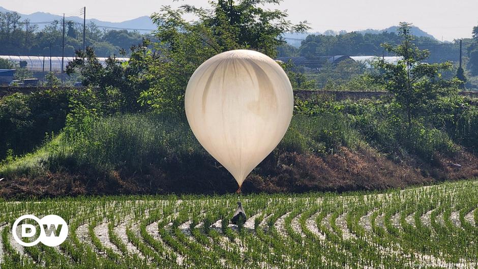 North Korea sends 600 more trash-filled balloons into South – DW – 06/02/2024