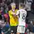 Marco Reus (left) and Toni Kroos (right) embrace