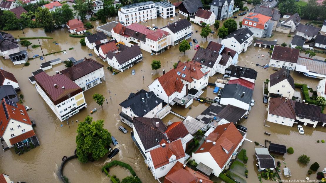 Përmbytje në Bavari, Babenhausen