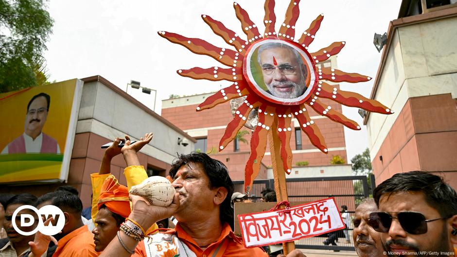 Modi-Lager liegt bei Wahl in Indien nach Teilauszählung vorn