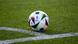 An official Uefa Euro 2024 football is seen on a pitch An official Uefa Euro 2024 football is seen on a pitch