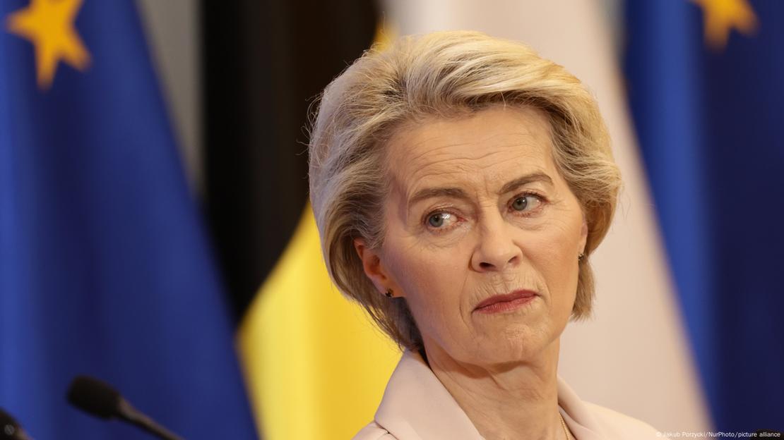 Ursula von der Leyen, presidente da Comissão Europeia. 