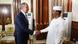 Russischer Außenminister Sergej Lawrow und Tschads Präsident Mahamat Idriss Déby in Tschad Russischer Außenminister Sergej Lawrow und Tschads Präsident Mahamat Idriss Déby in Tschad
