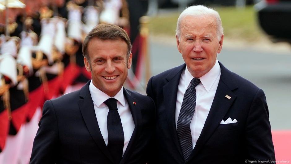 Macron hosts US President Biden in Paris during state visit - News ...